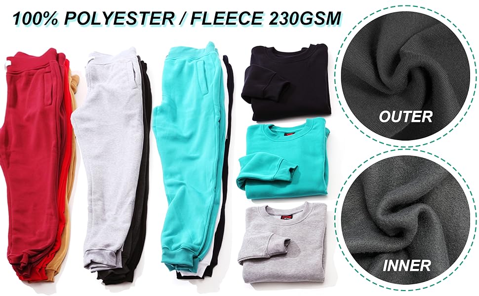 1570 fleece sweatpants