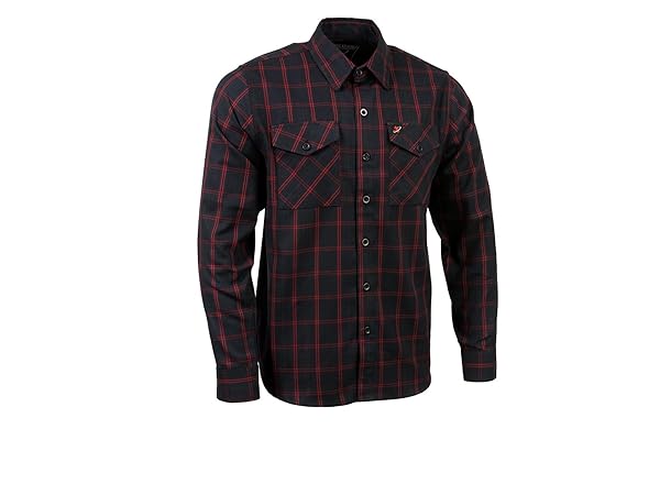 milwaukee leather mens plaid flannel shirts for bikers casual wear flannel button down or button up