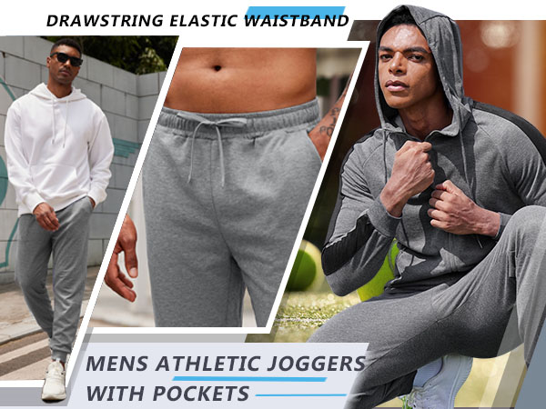 mens elastic waist pants