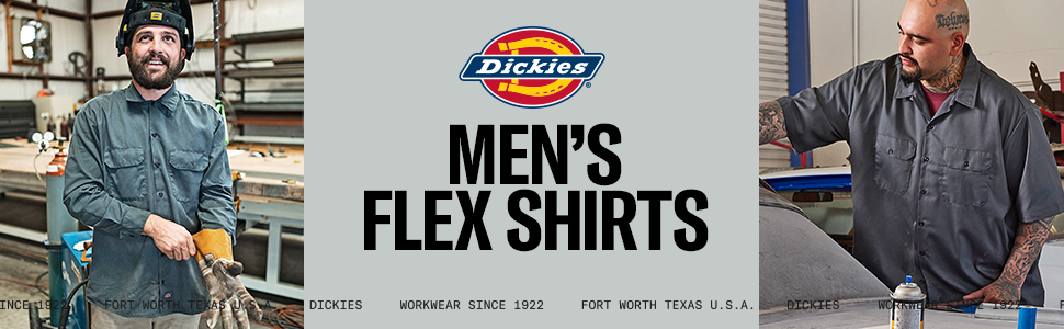 Dickies Men''s Flex Shirts