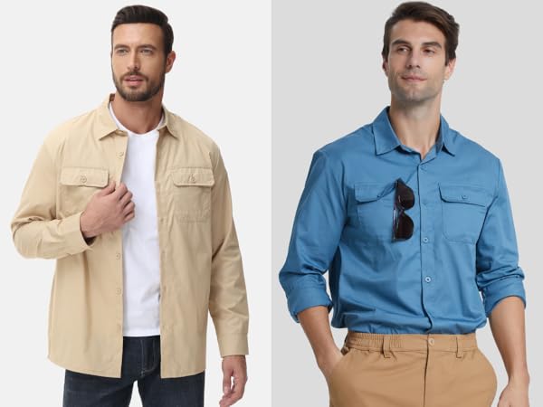 work shirts for men