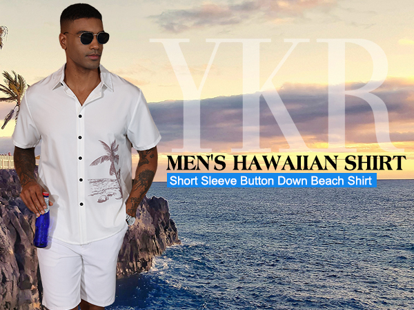 short sleeve button down men