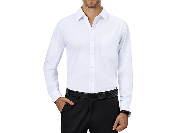 long sleeve dress shirt white