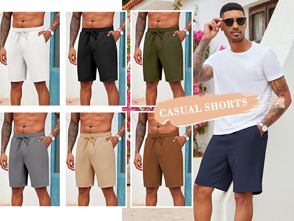 mens casual shorts