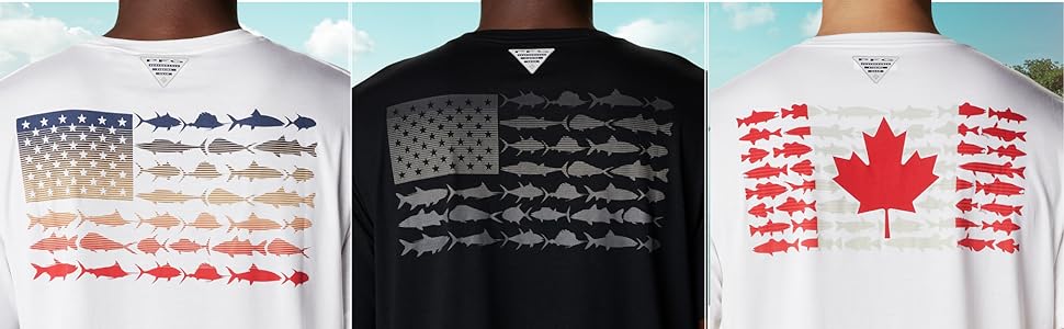 Made for fishing, fish flag patriotic shirt