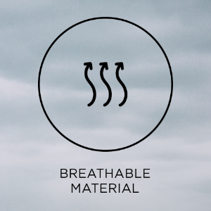 breathable material logo