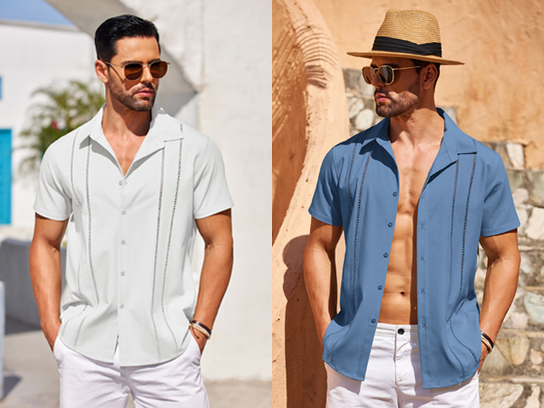 Men''s Cuban Guayabera Shirt