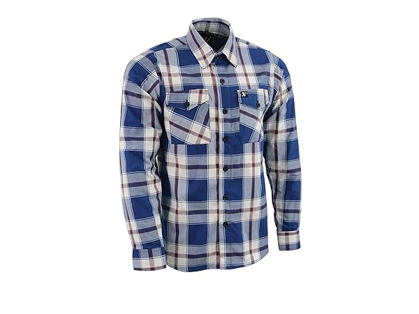 milwaukee leather mens plaid flannel shirts for bikers casual wear flannel button down or button up