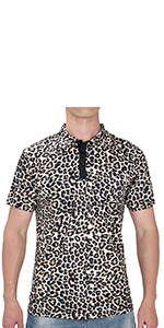 mens shirts leopard print