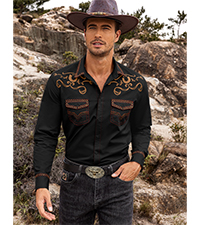 Mens Western Shirt