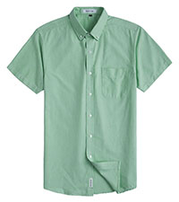 mens oxford short sleeve shirt