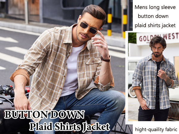 men long sleeve button down shirts