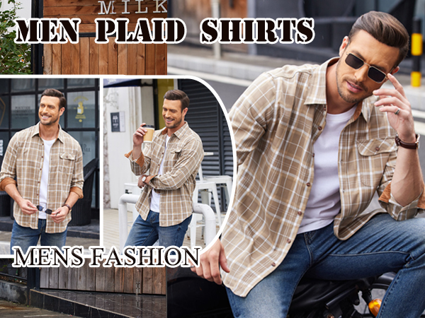 men shirts jackets