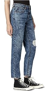 buffalo david bitton women relaxed boyfriend jeans