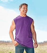 KingSize Men''s Big & Tall Shrink-Less Lightweight Muscle T-Shirt