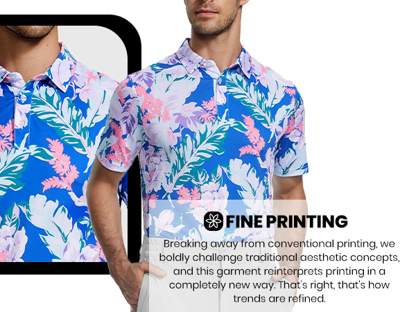 mens polo shirts printed