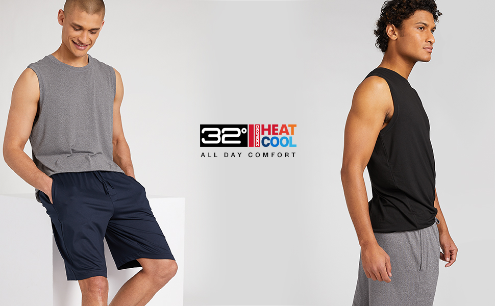 32 Degrees Mens Cool Relaxed Tank