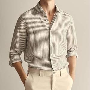 Men''s Button-Down Striped Shirts 1