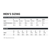 Men''s Sizing Chart