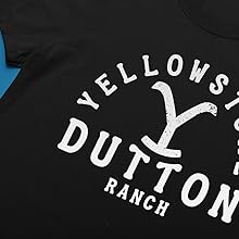 Dutton Ranch Yellowstone Mens Crew Tee Merchandise Inspired Gift Idea