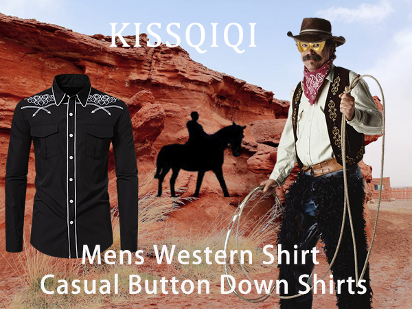 Mens Western Shirt