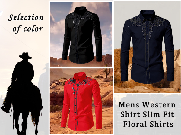 Mens Western Shirt