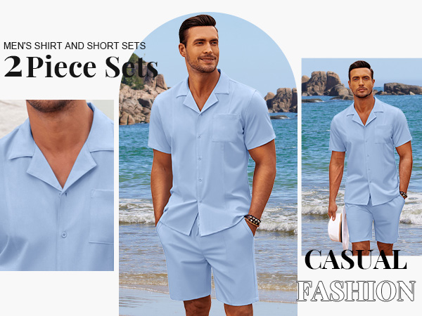 mens casual sets