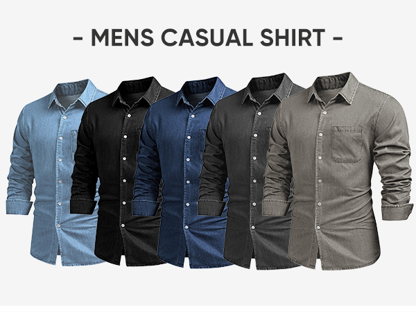 Mens Denim Shirts