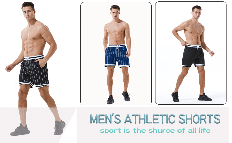 athletic shorts for men