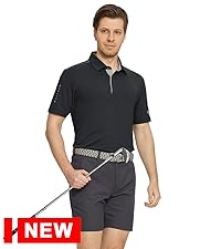 Solid Mens Golf Shirt