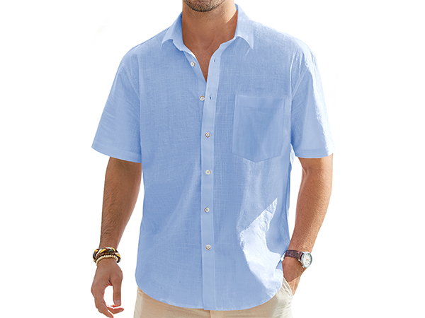 Blue Linen shirt