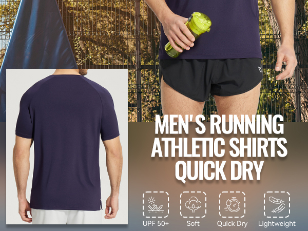 athletic shirts for men