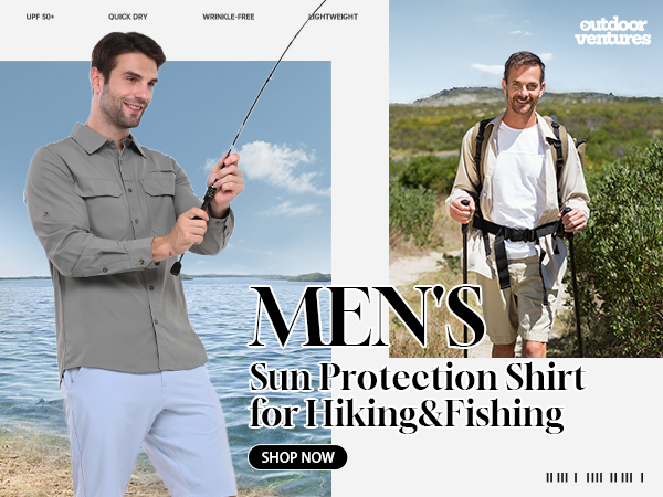 mens Sun Protection Shirt