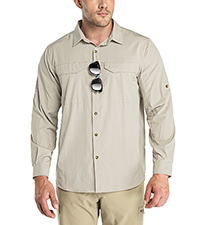 Mens Sun Protection Hiking Shirt