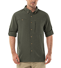 Mens Long Sleeve Hiking Shirt