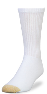 GOLDTOE 656 Crew Sock; Athletic sock; sport sock