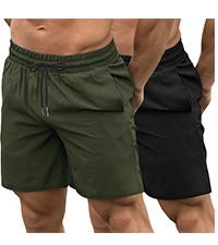 Mens gym workout shorts