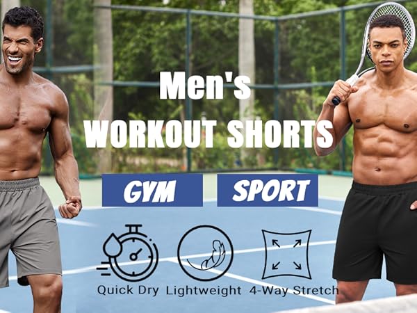 men&#39;s workout shorts