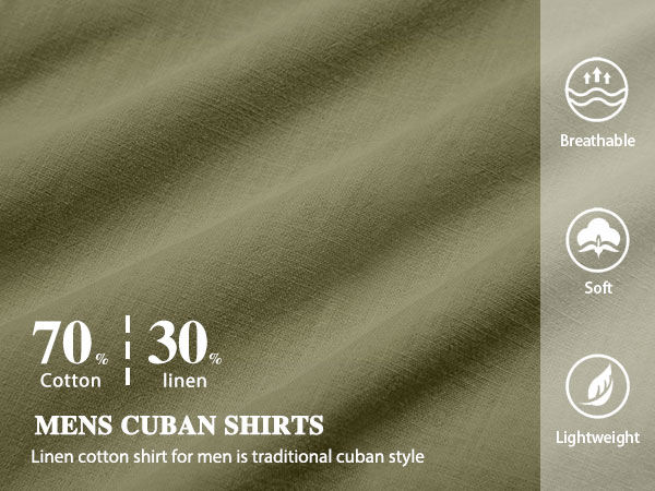 Runcati Mens Cuban Guayabera Shirts Linen Cotton Button Down Short Sleeve Summer Beach Tops