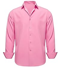 pink button down shirts