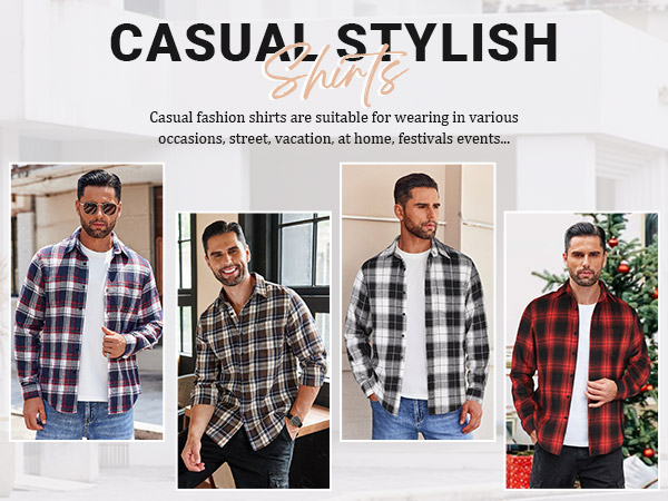 big and tall flannel shirts for men