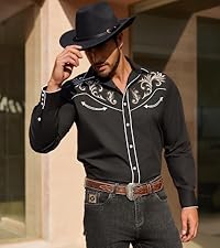 mens cowboy shirt