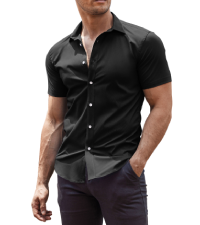 mens  shirts short sleeve