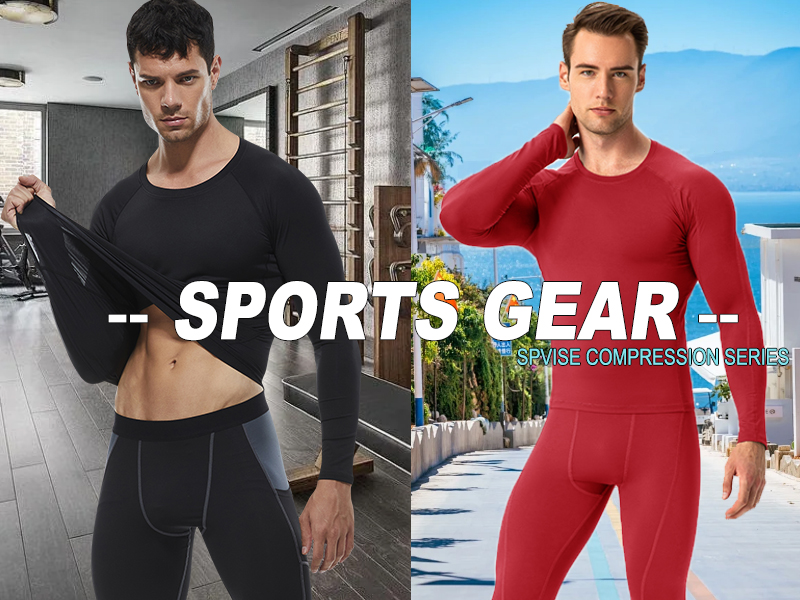 red compression shirt men