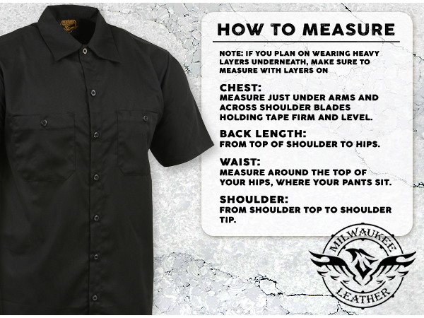 Milwaukee Mens Men Black Grey Orange Button Up Heavy Duty Cotton Poly Work Shirt Classic Mechanic