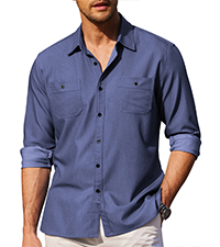 Mens Casual Button Down Shirts