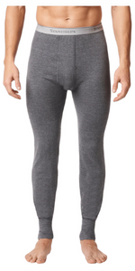 charcoal two layer long johns/long underwear