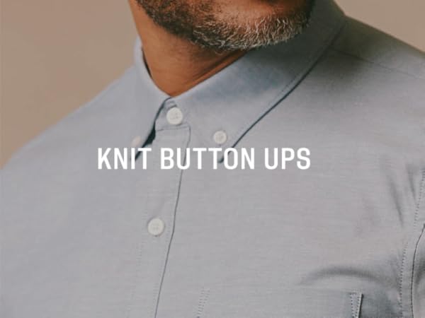 True Classic Knit Button Ups - Mobile