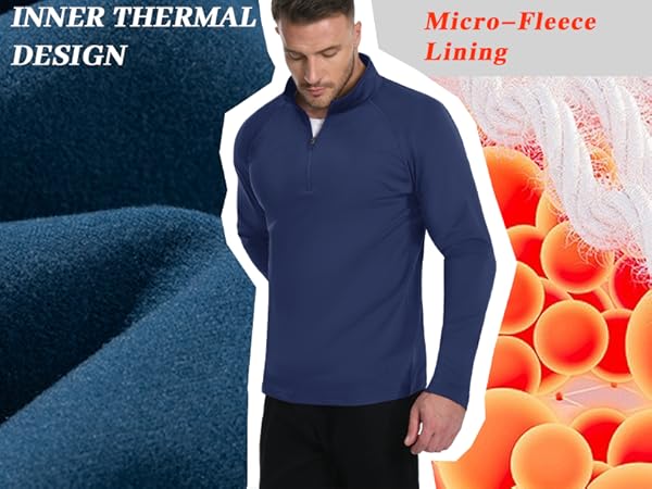  Fleece Lined Pullover