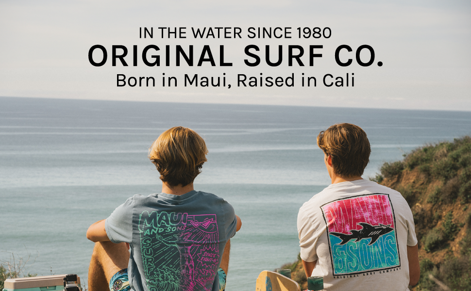 maui and sons original surf clothing brand t shirts 